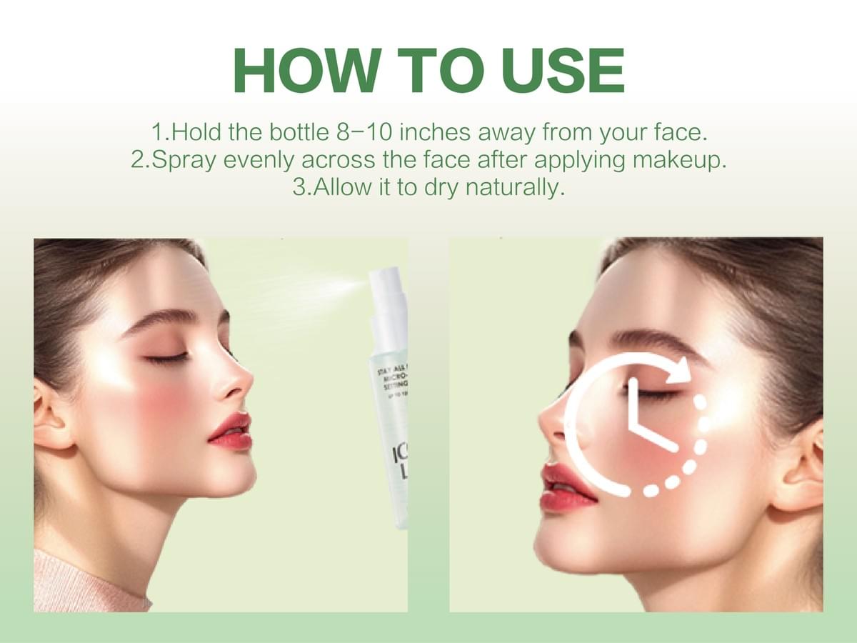 12H Long Lasting Makeup Setting Spray Oil Control Waterproof Setting Spray Private Label