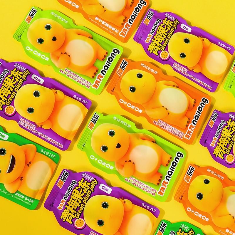 青梅果冻青梅百香味