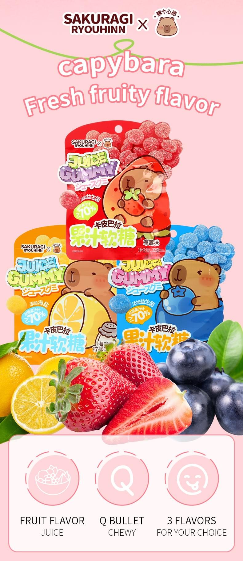 32g Fruit Juice Gummies