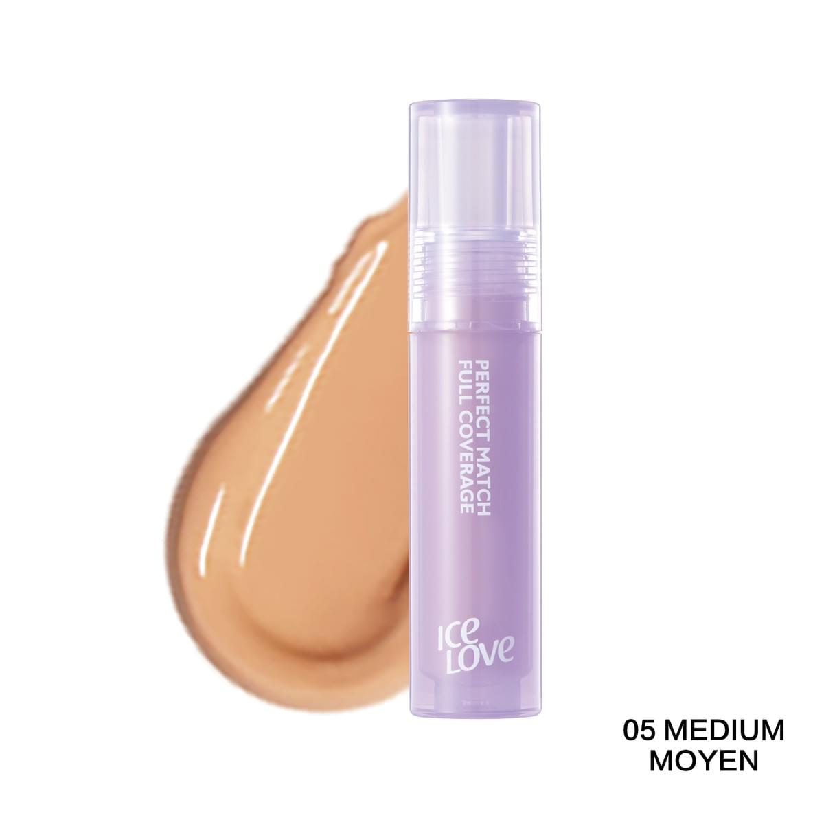Cosmetics Makeup Waterproof Matte Full Coverage Small Purple for Acne Marks and Dark Circles Liquid 