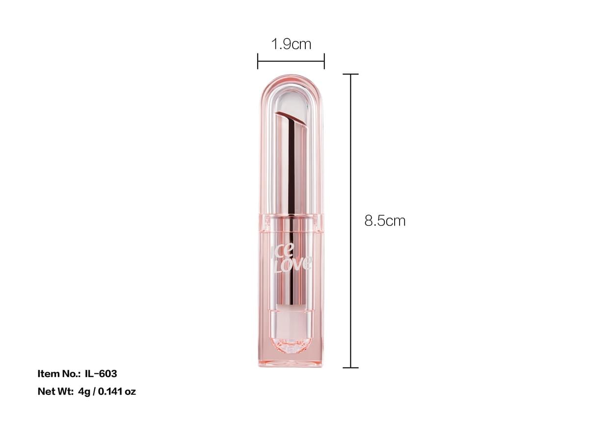 Free Sample Private Label Custom logo High Glossy clear Crystal Silky Wholesale Moisturizing Lipstic