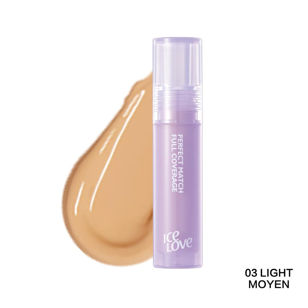 Cosmetics Makeup Waterproof Matte Full Coverage Small Purple for Acne Marks and Dark Circles Liquid 