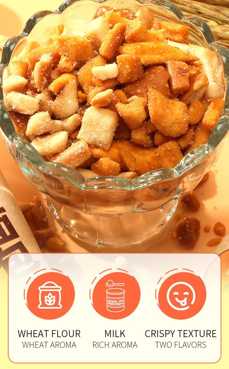 40g pretzel bread cubes