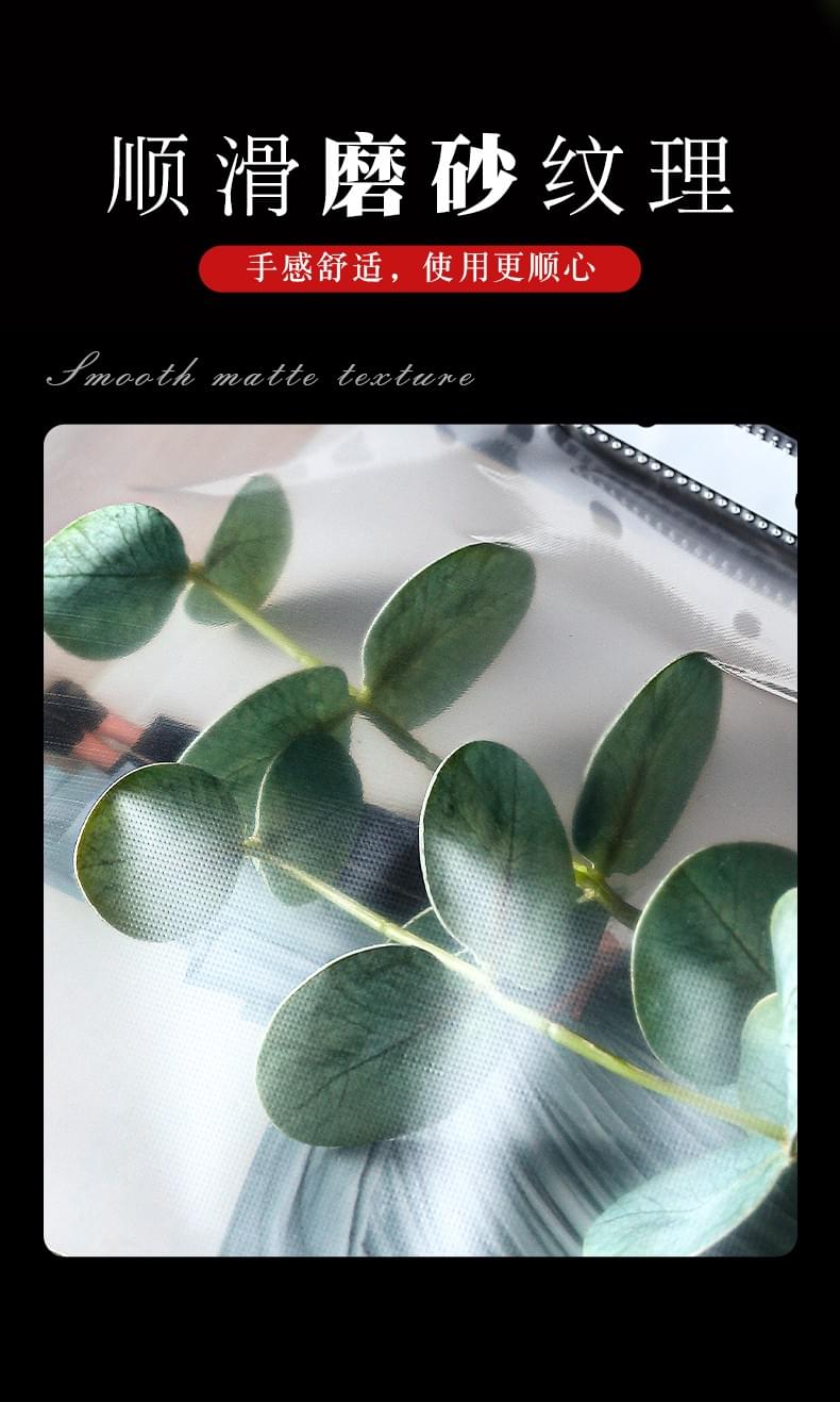 11 hole loose leaf A4 transparent