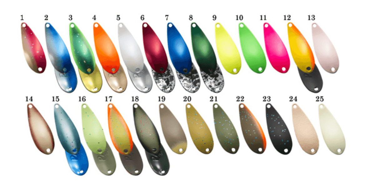 thumbnail image 2 of FOREST MIU 5g Trout Spoon – Made In Japan, Freshwater Casting Spoon For Trout & All Freshwater 2 of 6