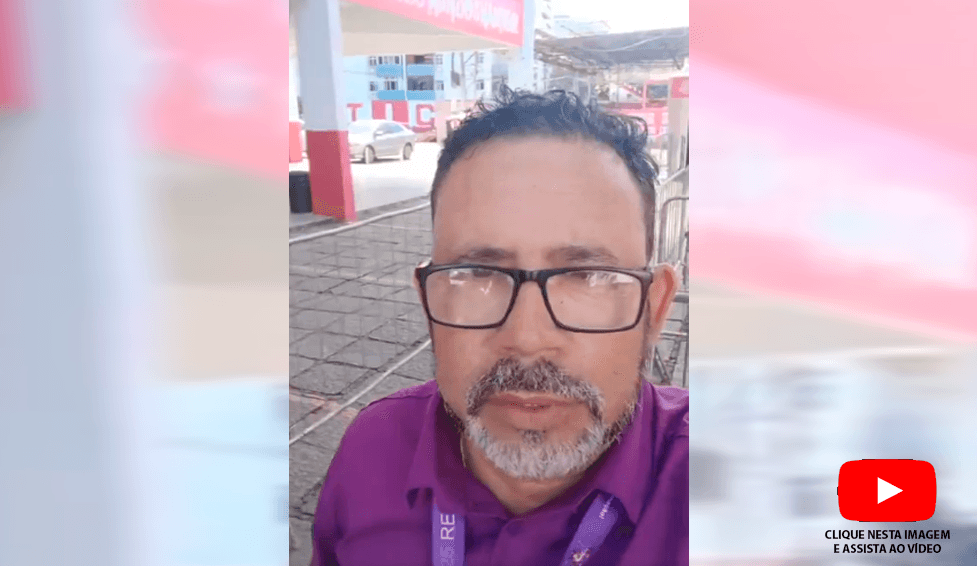 VÍDEO : Funcionário da Vivo é flagrado proferindo mensagens homofóbicas contra o Náutico e sua torcida