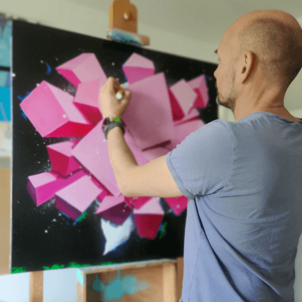 portrait de l'artiste M. Kœur