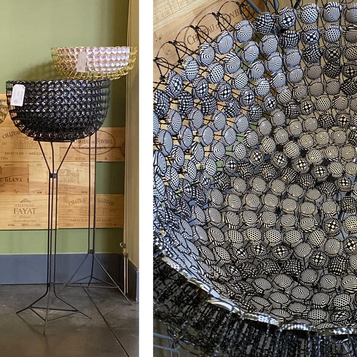 coupes art et champagne Magali Lockwood