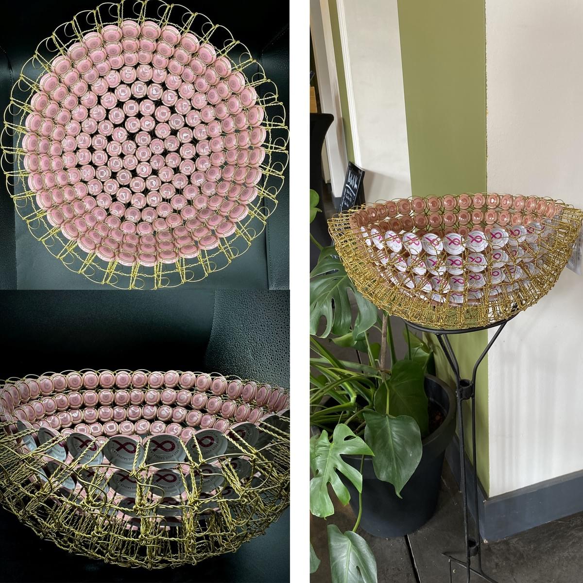 coupes champagne octobre rose