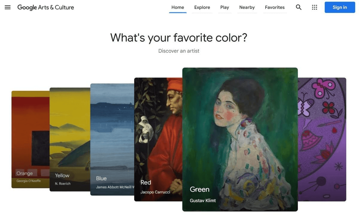 Google Arts & Culture