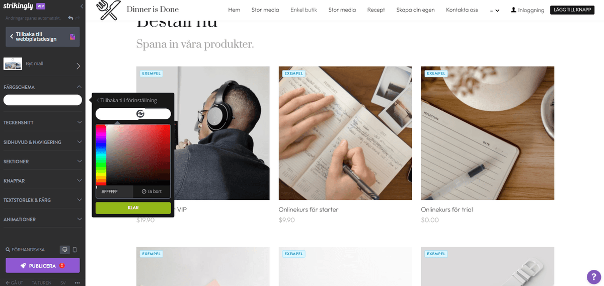 Planera din webbplatsuppdatering