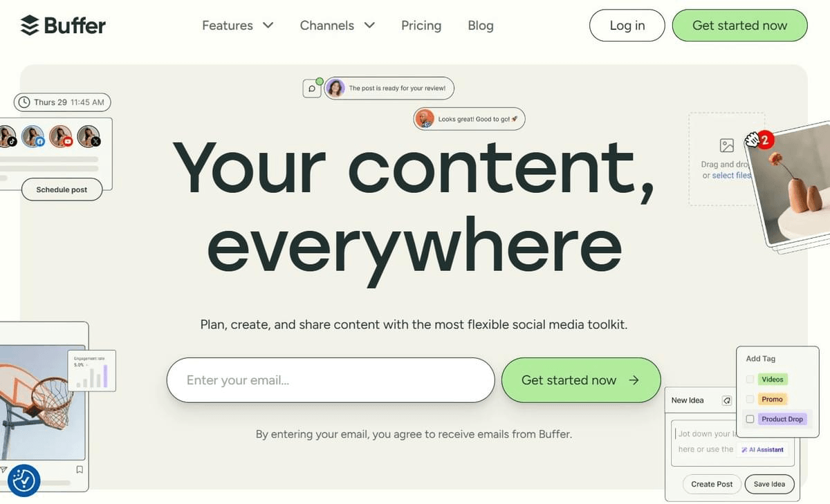 Exemples d'outils analysant la performance des publications LinkedIn