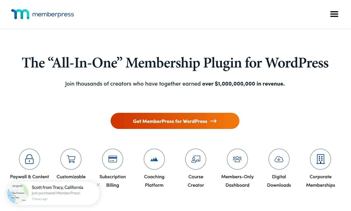  MemberPress : Intégration WordPress