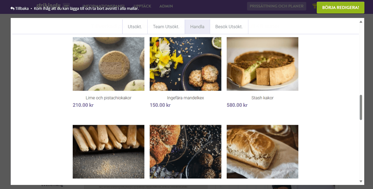Strikingly för framgångsrika entreprenörer