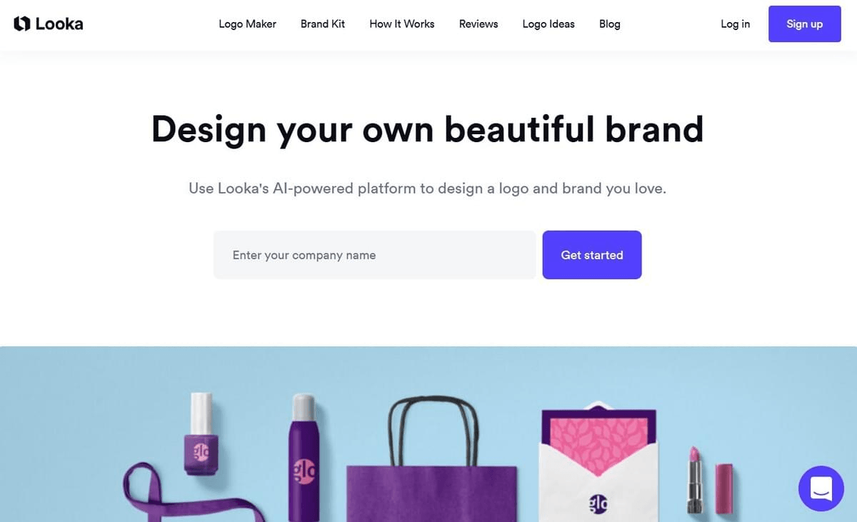 Looka : IA pour le design de marque