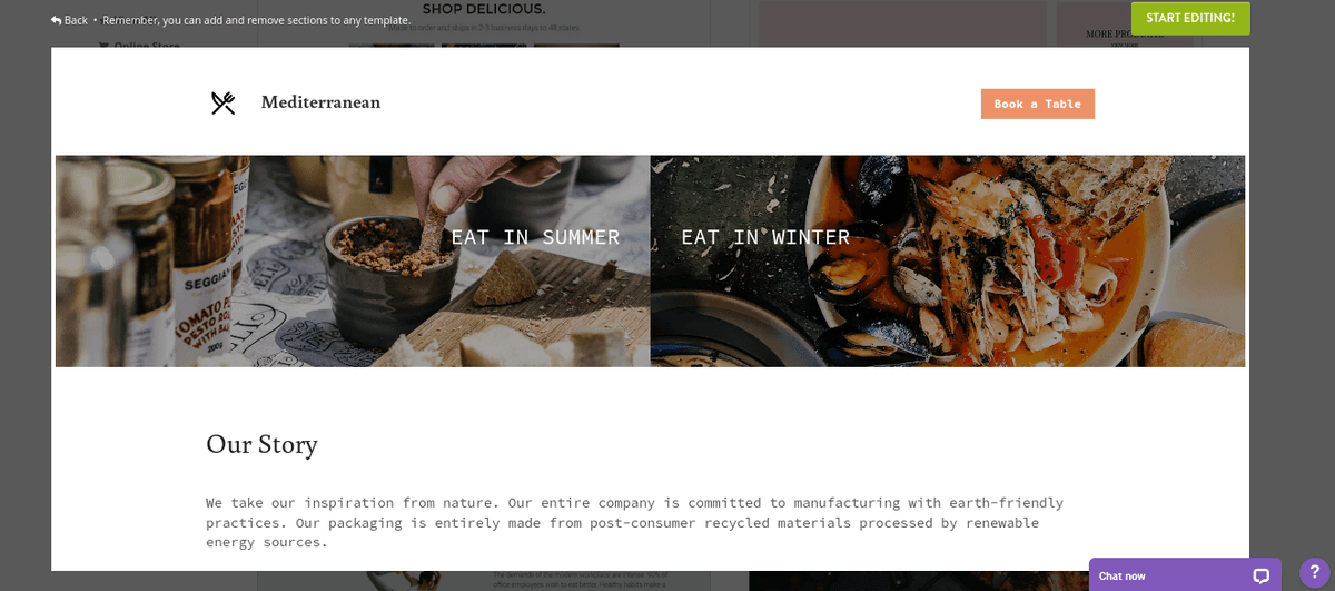 Xây dựng một doanh nghiệp cà phê với Strikingly