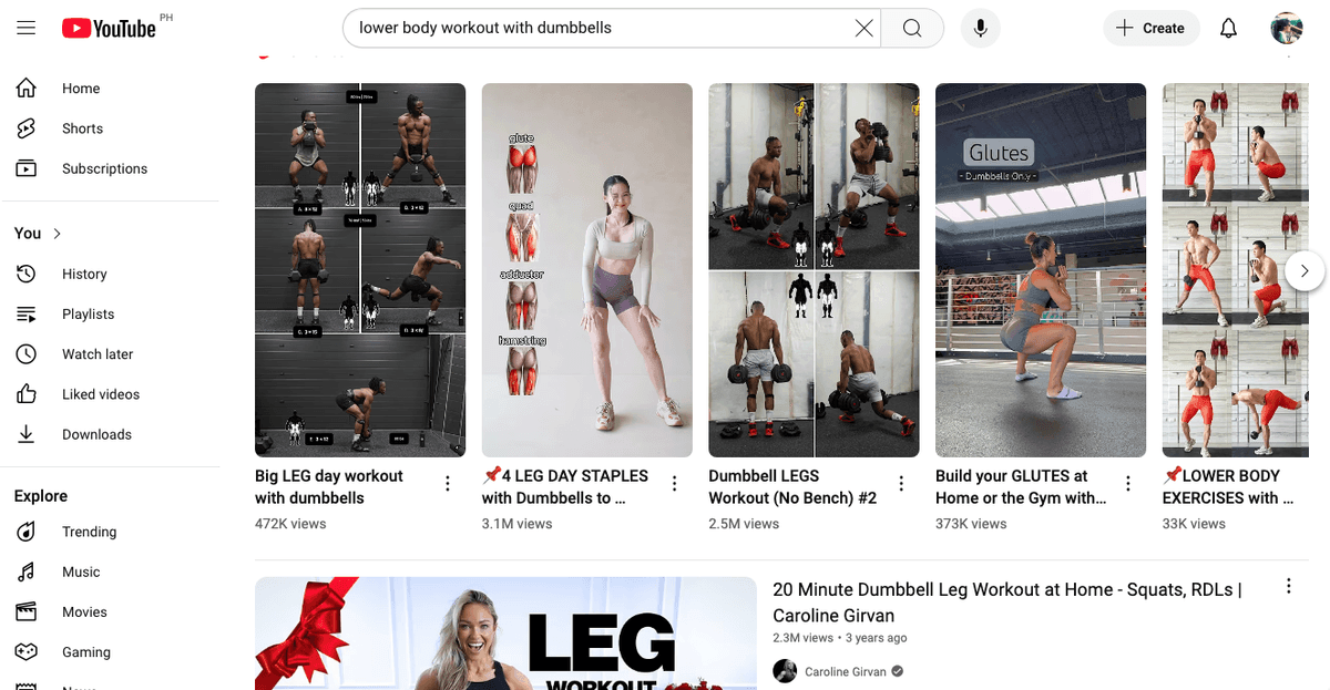 Exemples de plateformes de fitness en ligne réussies