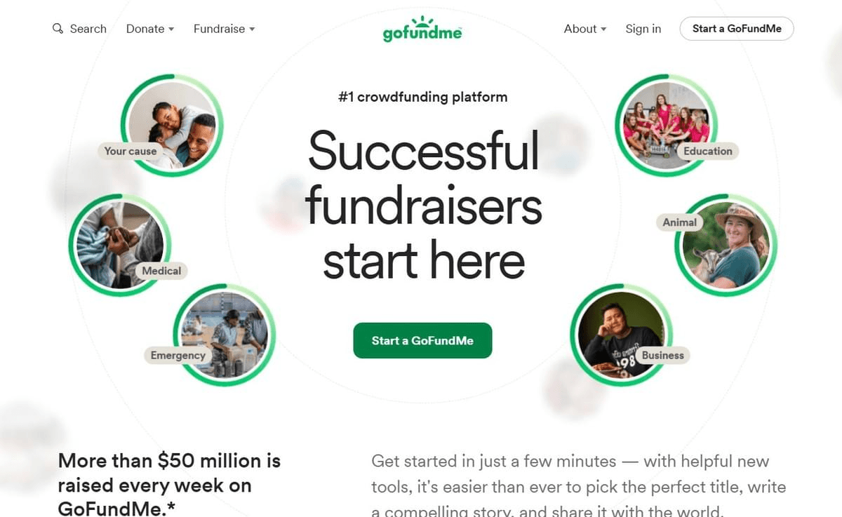  GoFundMe : Le géant convivial