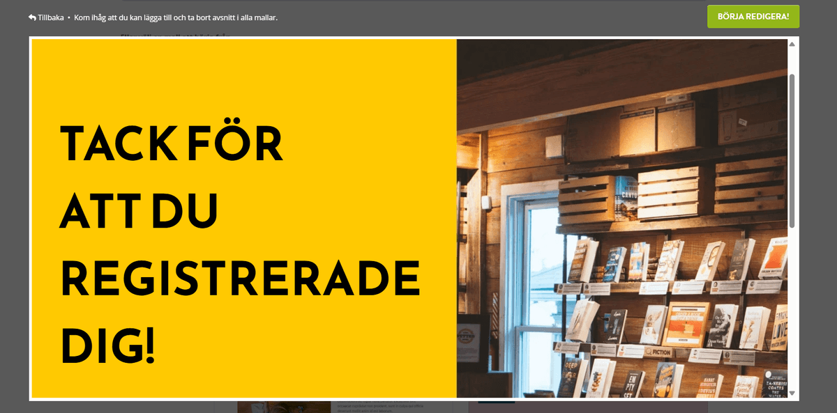 Incorporera högkvalitativa bilder och visuella element