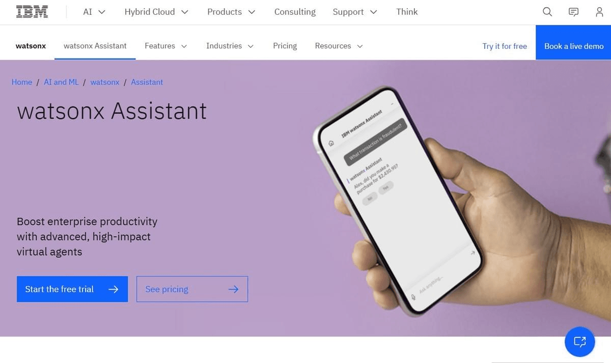 IBM Watson Assistant