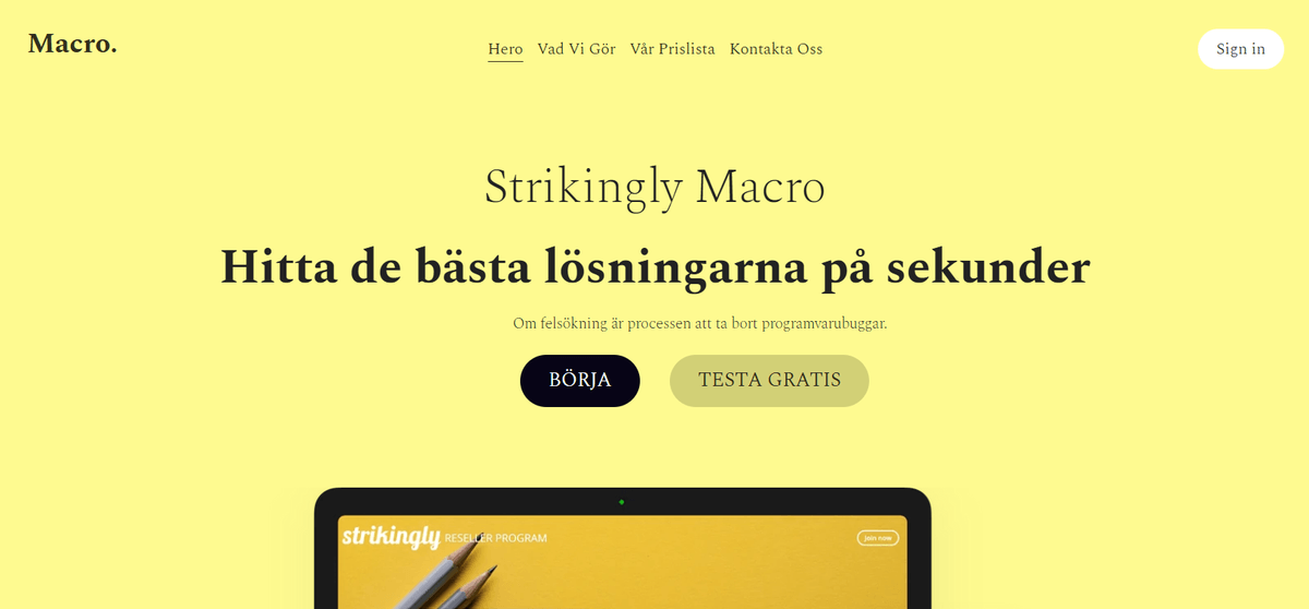 Lansera Din Företagswebbplats