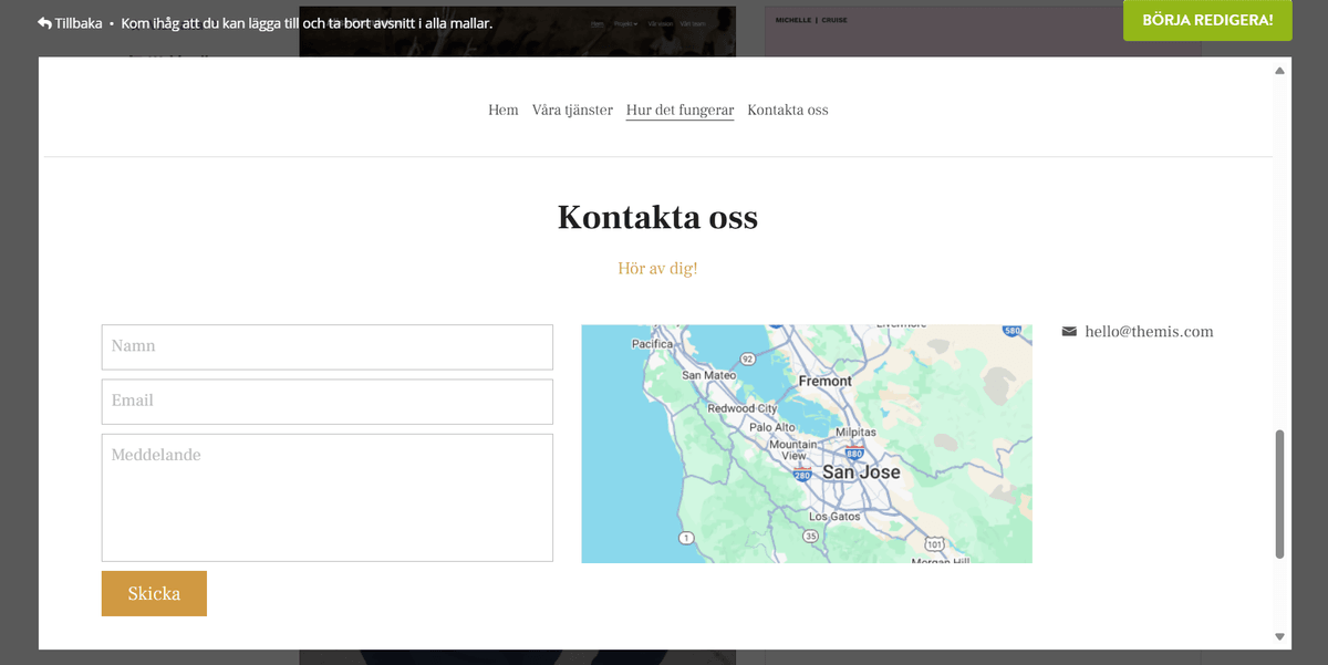 Integrera recensionssektioner