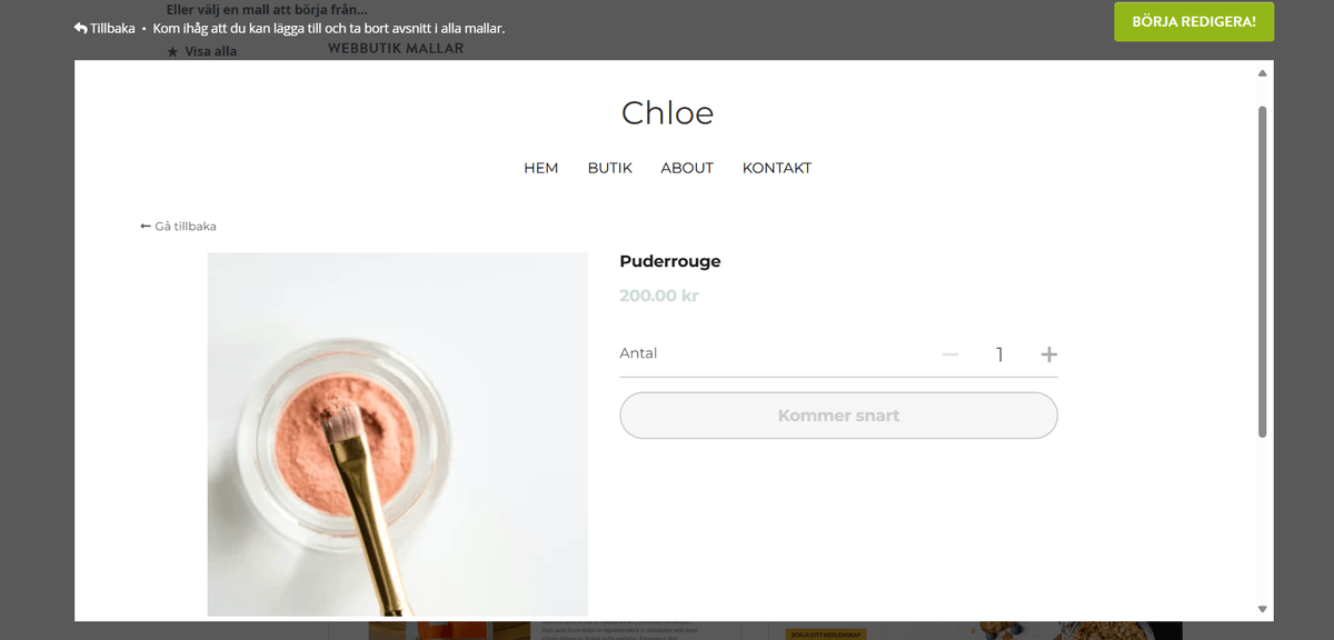 Produktbeskrivningar 