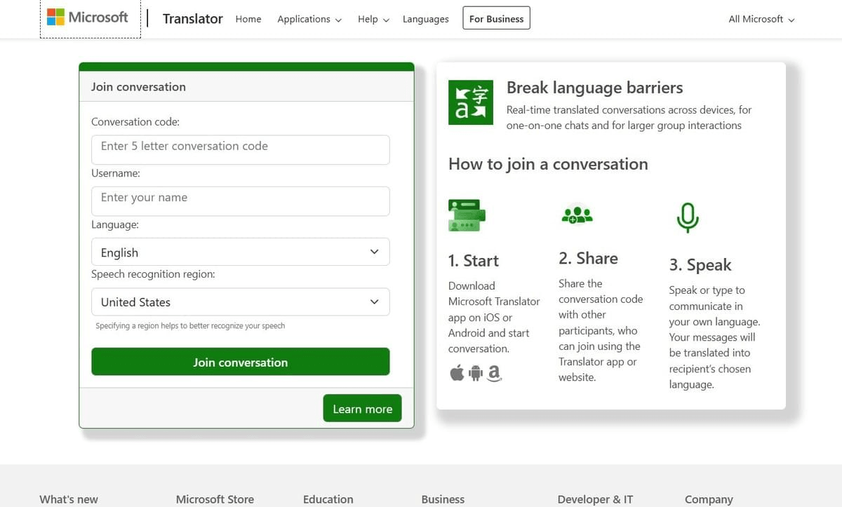 Microsoft Translator