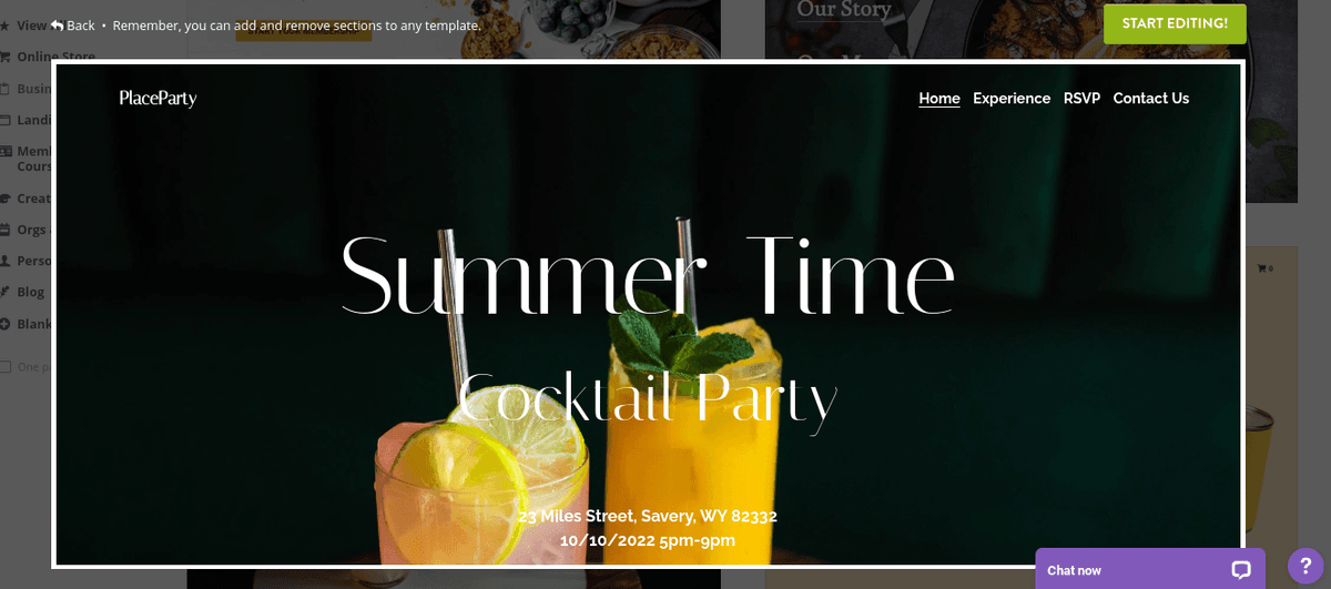 Bygga ett kaffeföretag med Strikingly