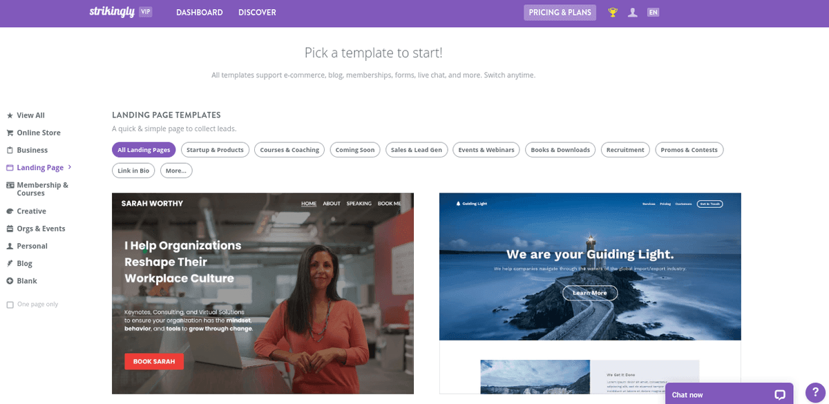Vai trò của Strikingly trong marketing giới thiệu