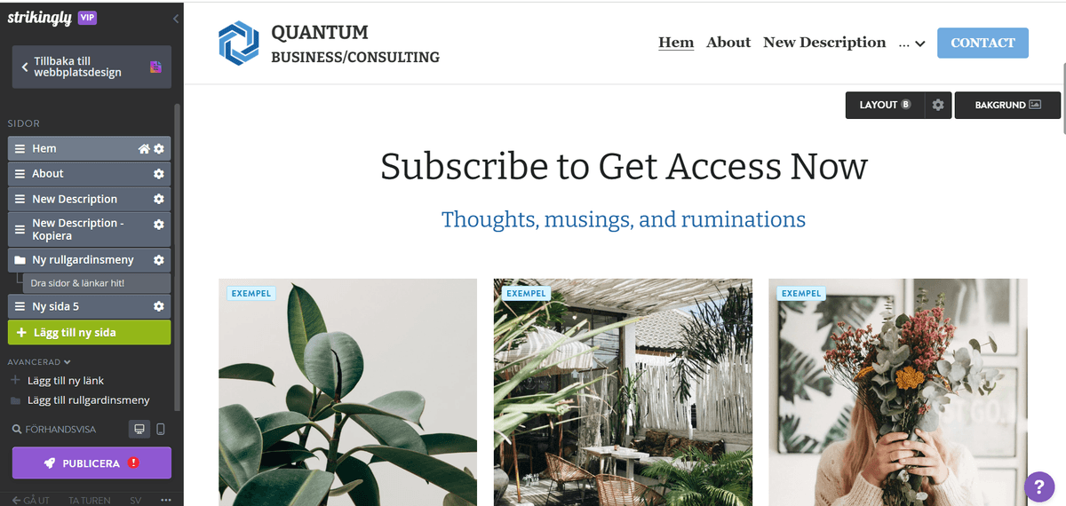 Visa hur webbdesignverktyg förbättrar användarupplevelsen