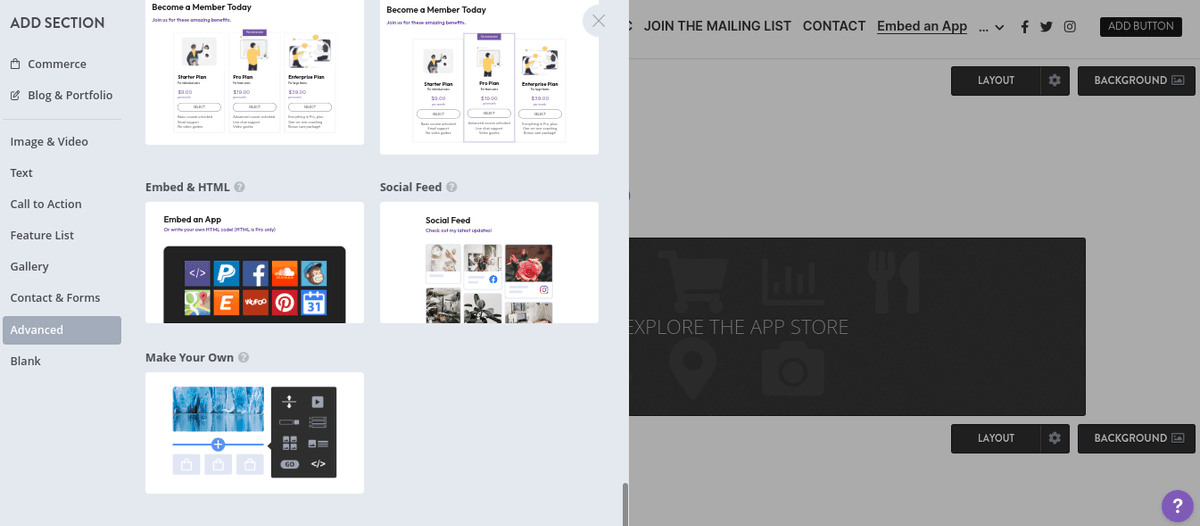 Sử dụng Strikingly để tích hợp liền mạch Pinterest cho kinh doanh