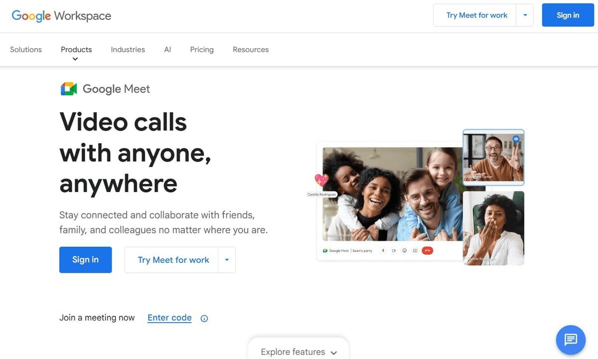 Google Meet : Simple et Efficace