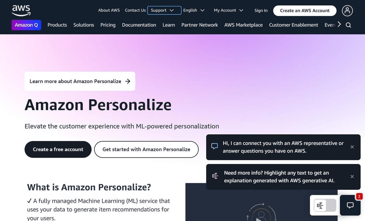 Le moteur de recommandations d'Amazon