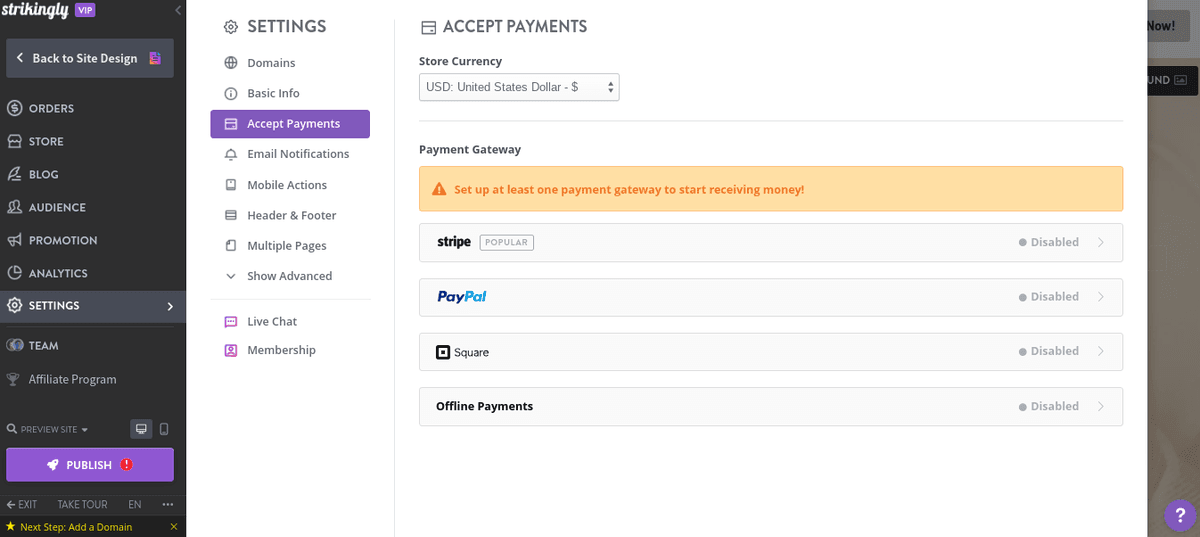 Hur man använder Strikingly för att sälja lönsamma produkter