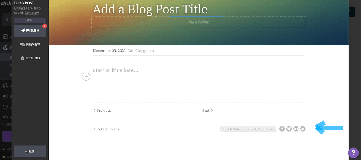 Quảng bá blog của bạn