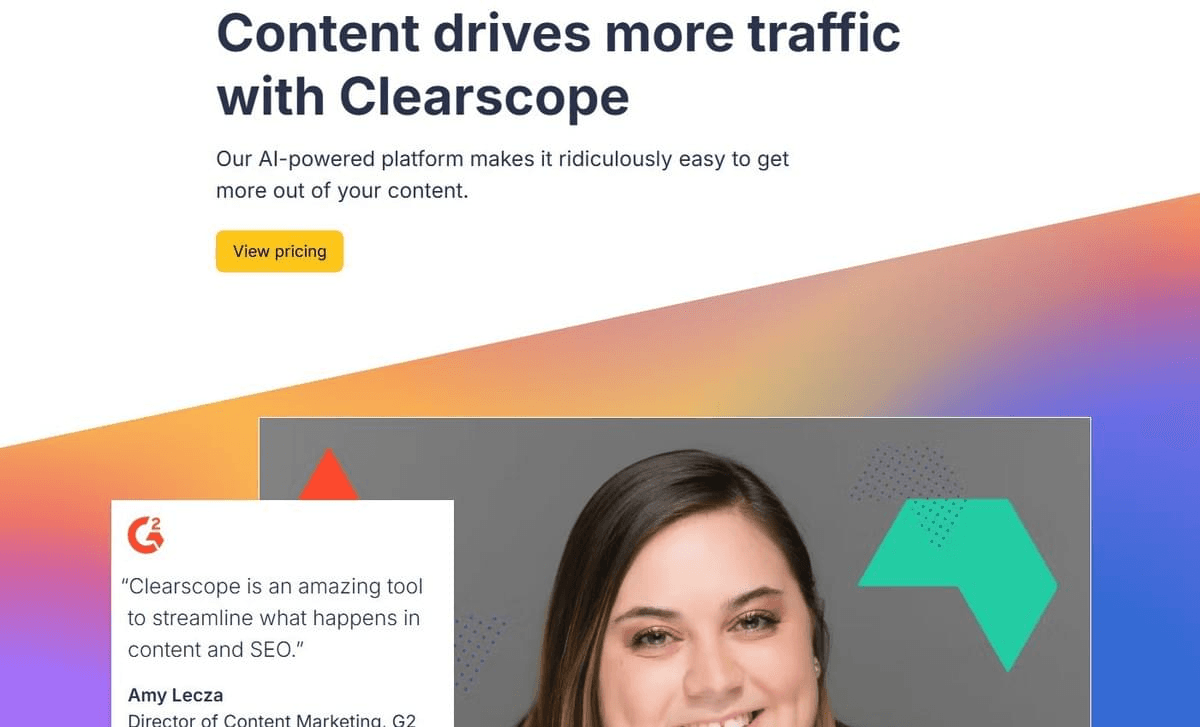 Clearscope : Élevez la qualité de votre contenu