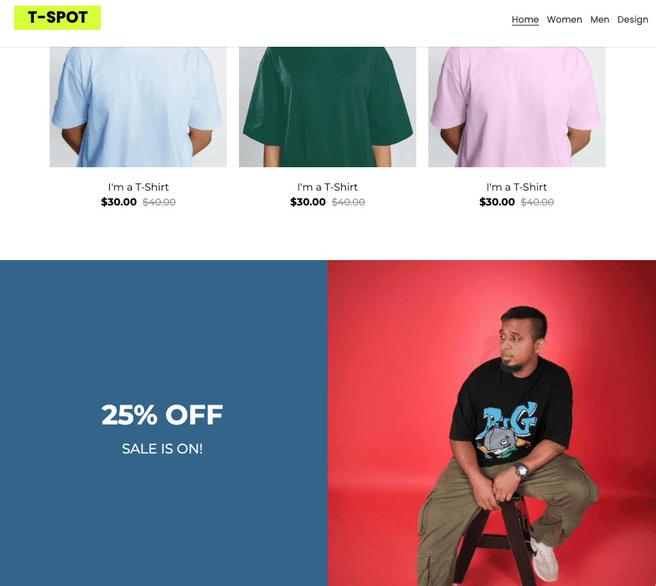 Skapa din nätbutik med Strikingly