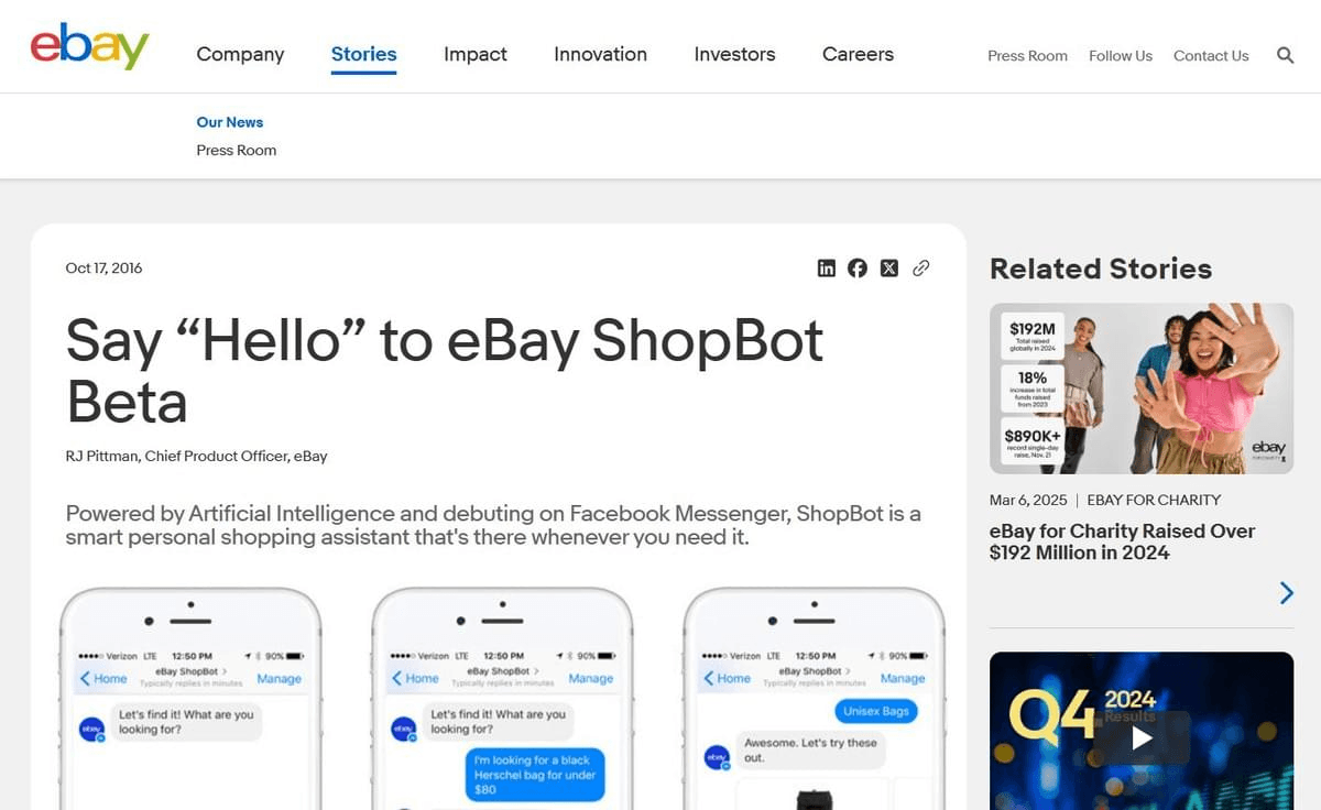 Exemples d'entreprises utilisant des chatbots AI