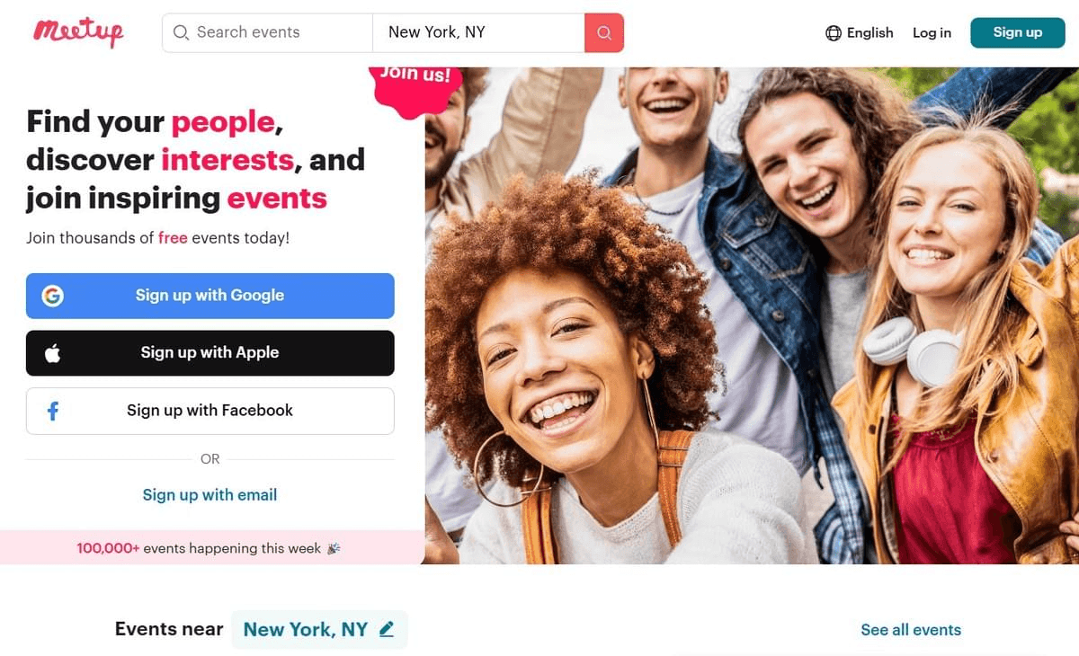Meetup : Trouver votre tribu