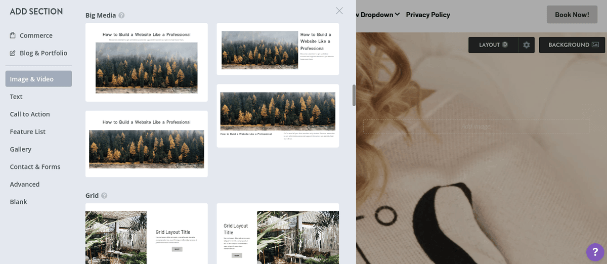 Cách Thêm Đồ Hoạ Vector Vào Trang Web Strikingly