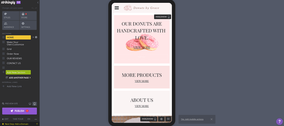 Strikingly: Tạo Một Trang Web Đẹp Trong Vài Phút