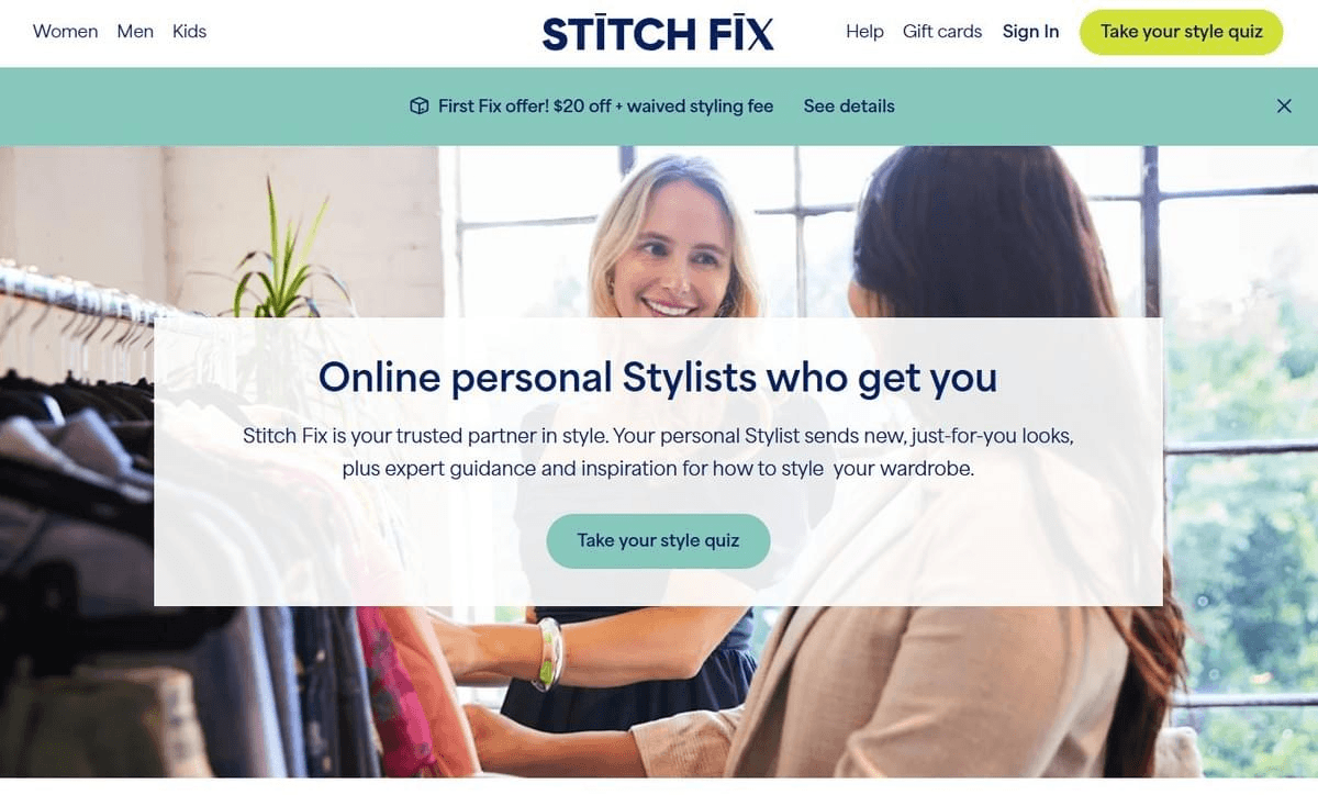 Style Personnel de Stitch Fix
