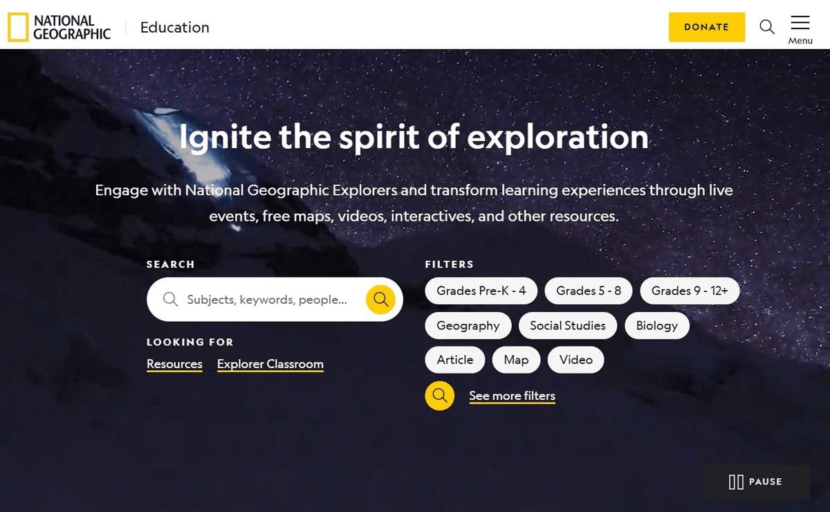 National Geographic Education
