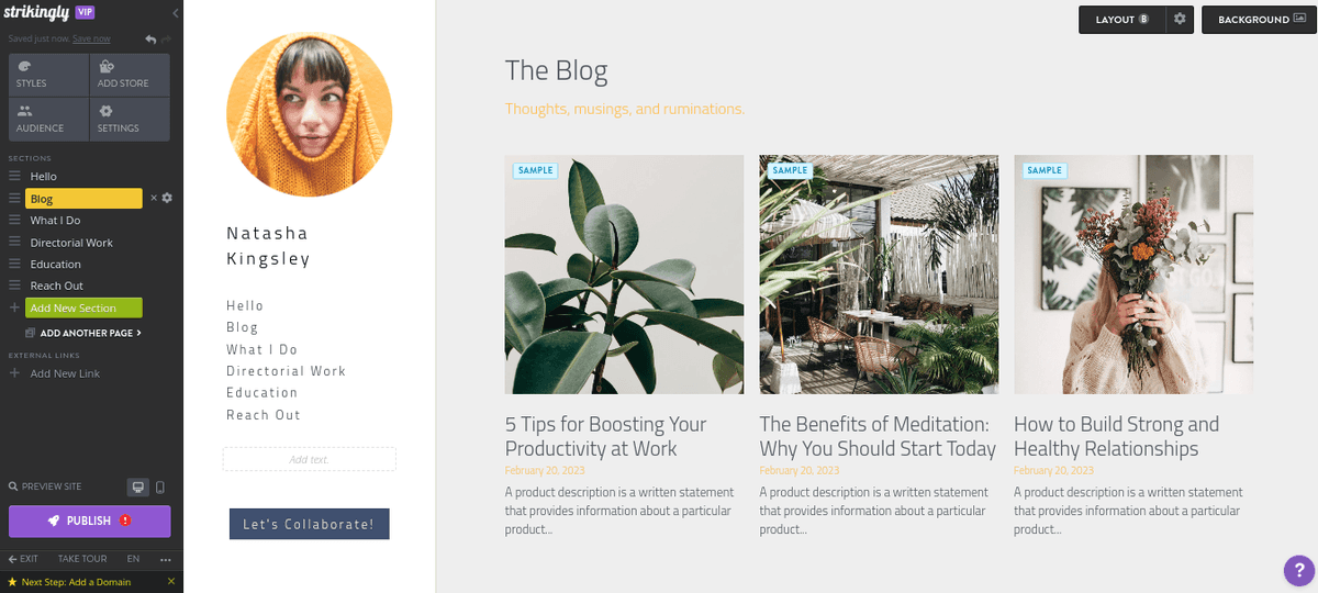 Tùy chỉnh blog của bạn