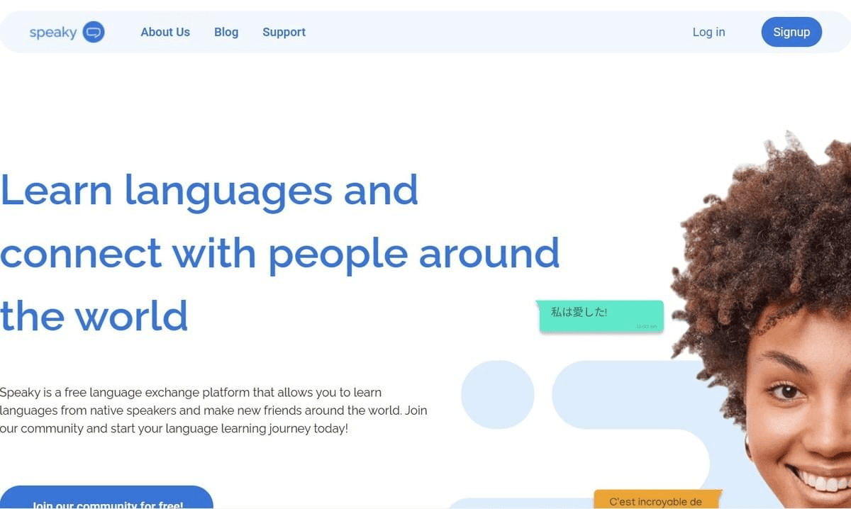 Speaky : Le Chercheur de Partenaires Linguistiques