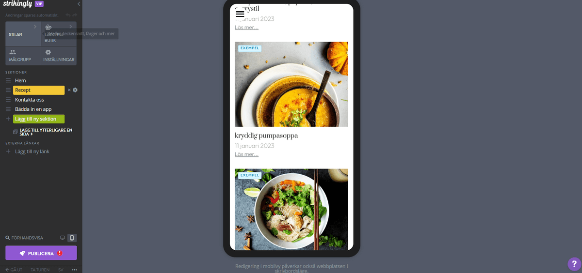 Utnyttja Strikinglys verktyg för bildoptimering