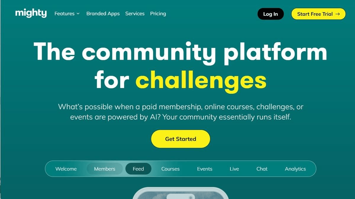 Mighty Networks : Coaching axé sur la communauté