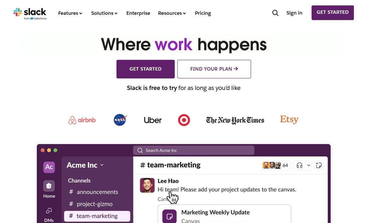 Slack : Communication Simplifiée