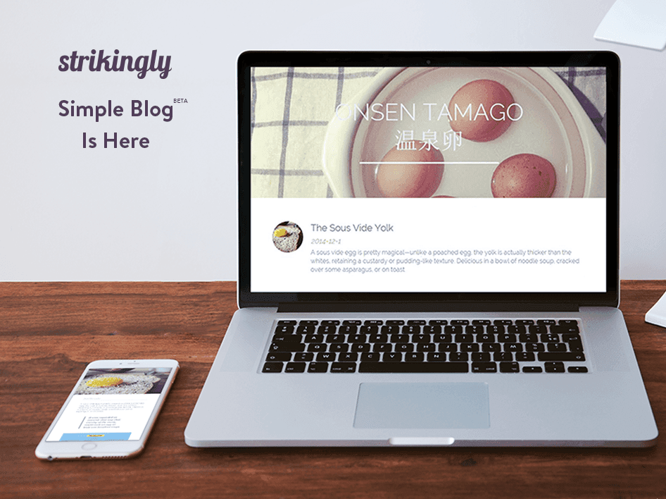 Sử Dụng Trình Tạo Trang Web Strikingly Để Đạt Thành Công Cho Blog Bán Lẻ Của Bạn